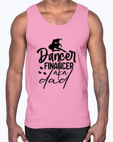 Dancer financer aka dad 109#- ballet- Cotton Tank