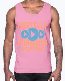 Digitally Forward Creative 17#- internet- Cotton Tank