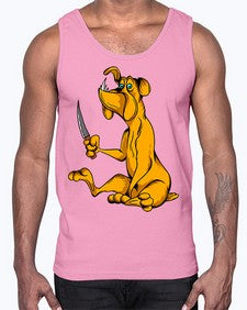 dog 107#- dogs- Cotton Tank