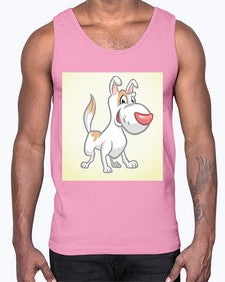 dog 114#- dogs- Cotton Tank