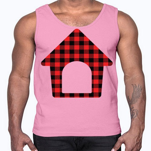 Dog House Style 98#- dogs- Cotton Tank