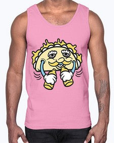 Drunken tacos 117#- cartoon food- Cotton Tank