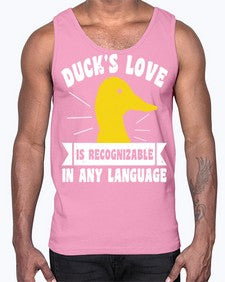 Ducks love Style 49#- ducks- Cotton Tank