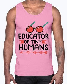 Educator of Tiny Humans 49#- teacher- Cotton Tank