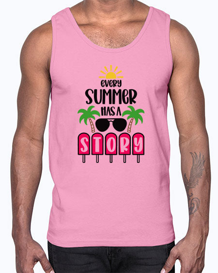 Every Summer Has A Story Style 46#- summer- Cotton Tank