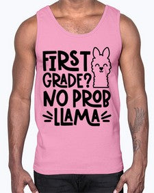 First Grade No Prob 153#- first grade- Cotton Tank