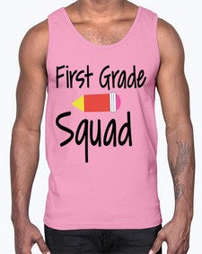 First Grade Squad 154#- first grade- Cotton Tank