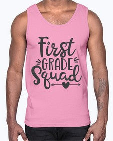First Grade Squad 156#- first grade- Cotton Tank