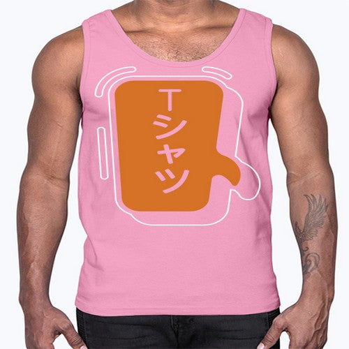 Funny Japanese Anime Lines Kawaii Anime 231#- anime- Cotton Tank