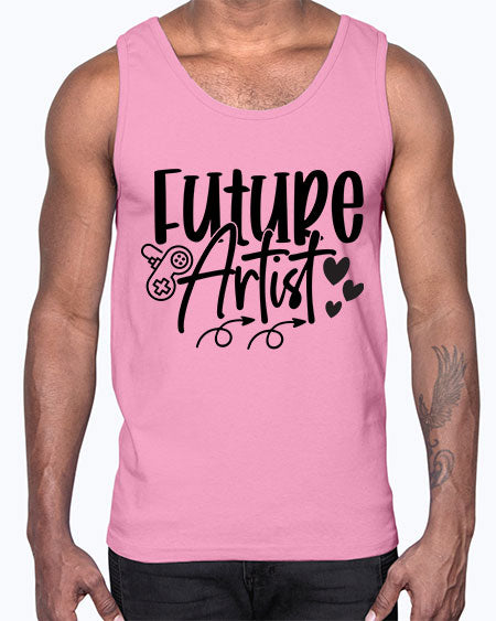 Future Artist 311#- kids- Cotton Tank