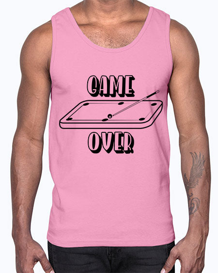 Game over 1218#- billards- Cotton Tank