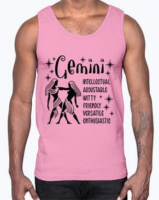 Gemini 217#- gemini- Cotton Tank