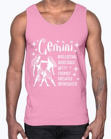 Gemini 221#- gemini- Cotton Tank