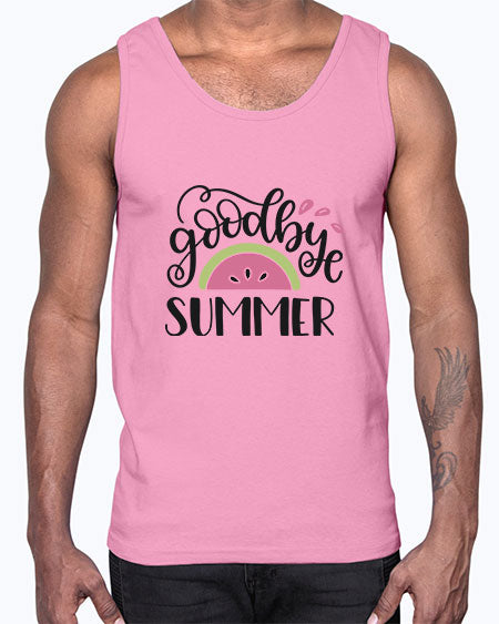 Goodbye summer 100#- summer- Cotton Tank