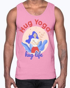 Hug Yoga Hug Life 261#- yoga- Cotton Tank