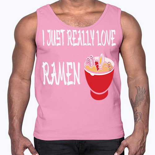 I Just Love Ramen Japanese Anime 238#- anime- Cotton Tank