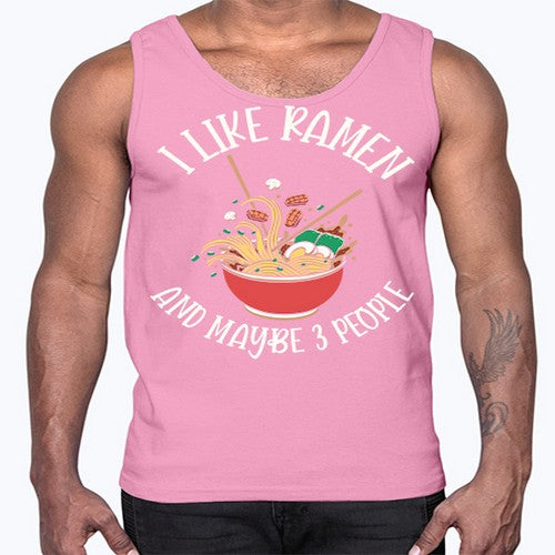 I Like Ramen Japanese Noodles 239#- anime- Cotton Tank