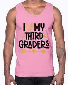 I Love My Third 368#- third grade- Cotton Tank