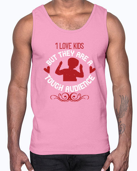 I love kids but they are a tough audience Style 101#- kids- Cotton Tank