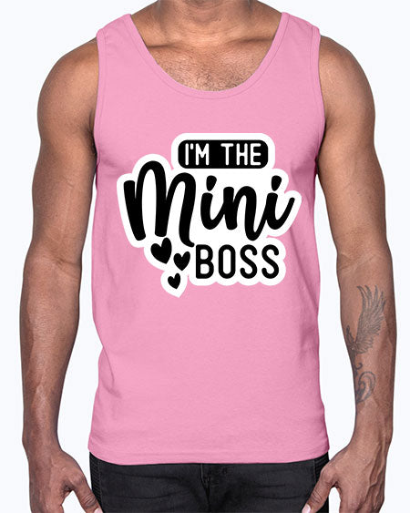 Im The Mini Boss 350#- baby- Cotton Tank