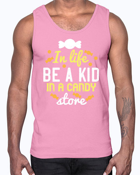 In life be a kid in a candy store Style 122#- kids- Cotton Tank