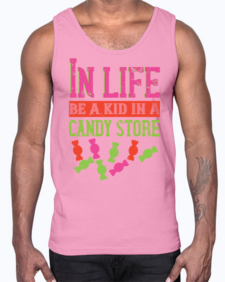 In life be a kid in a candy store Style 123#- kids- Cotton Tank