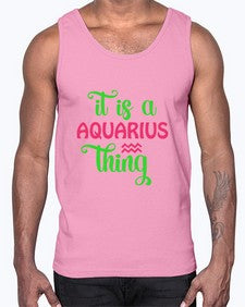 It is a aquarius thing 252#- aquarius- Cotton Tank