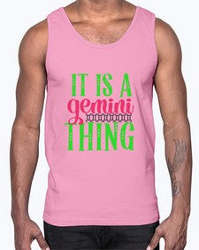It is a gemini thing 254#- gemini- Cotton Tank