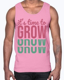 Its Time to Grow 9#- internet- Cotton Tank