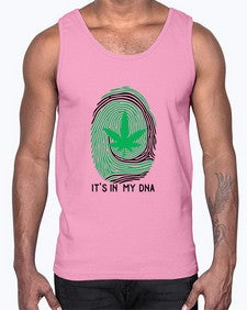 Its in my DNA 680#- marijuana- Cotton Tank