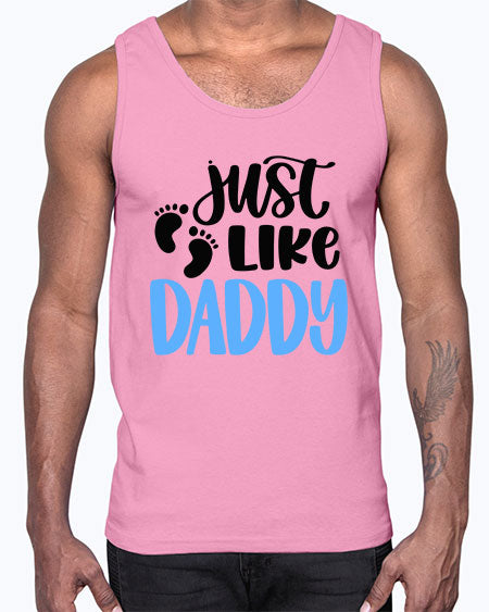 Just Like Daddy Style 357#- baby- Cotton Tank