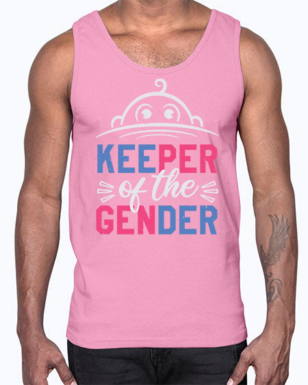 Keeper of the gender Style 135#- baby shower- Cotton Tank