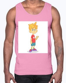 Kid 148#- cartoon general- Cotton Tank