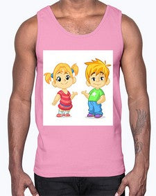 Kid 157#- cartoon general- Cotton Tank