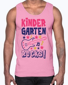 Kindergarten Rocks 433#- kindergarten- Cotton Tank
