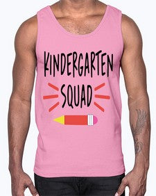 Kindergarten Squad 435#- kindergarten- Cotton Tank
