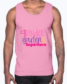 Kindergarten Superhero 440#- kindergarten- Cotton Tank