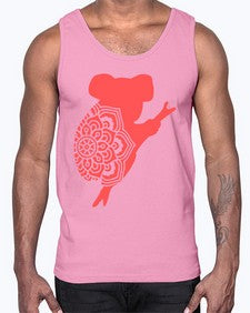 KoalaMandala 712#- mandala- Cotton Tank