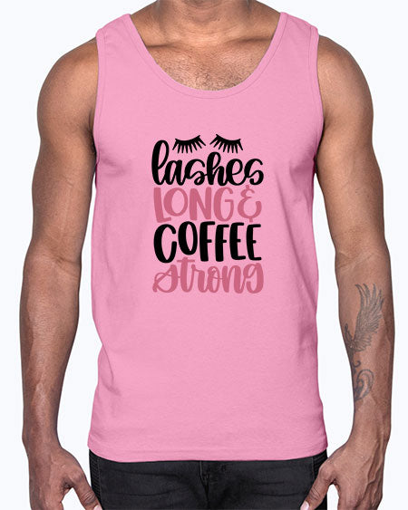 Lashes Long Coffee Strong Style 67#-makeup Cotton Tank