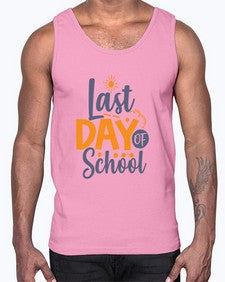 Last day of school 453#- last day of school- Cotton Tank