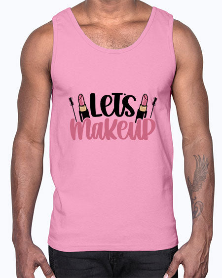 Let∩s Makeup Style 62#-makeup Cotton Tank