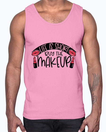 Life Is Short Buy The Makeup Style 60#-makeup Cotton Tank