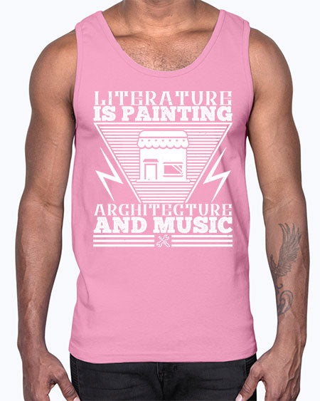 Literature is painting architecture and music Style 275#- architect- Cotton Tank