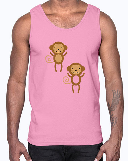 Little_monkeys_MF_5814- monkey- Cotton Tank
