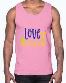 Lovesecond Grade 529#- second grade- Cotton Tank