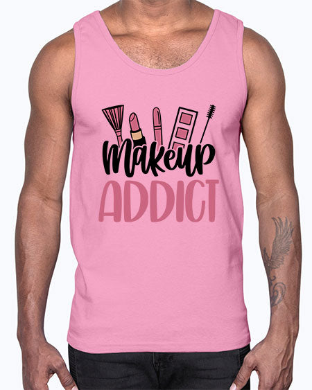Makeup Addict Style 55#-makeup Cotton Tank