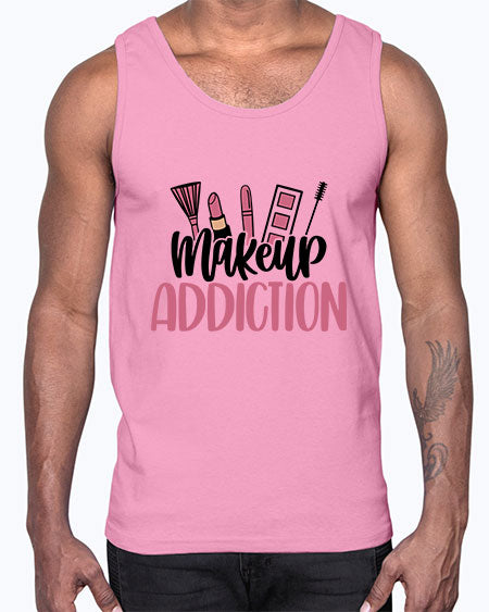 Makeup Addiction Style 54#-makeup Cotton Tank