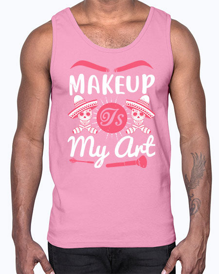 Makeup Is My Art Style 193#-makeup Cotton Tank