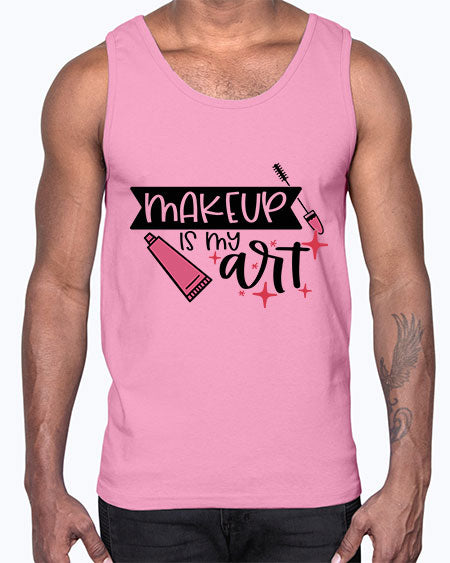 Makeup Is My Art Style 48#-makeup Cotton Tank