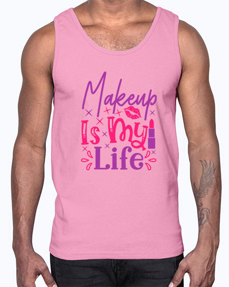 Makeup Is My Life Style 224#-makeup Cotton Tank